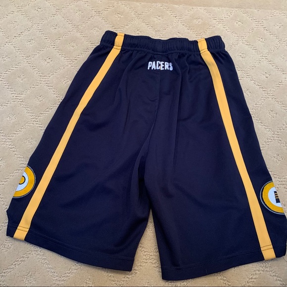 Adidas NBA Pacers Athletic Basketball Shorts‎ Youth L - Picture 8 of 9